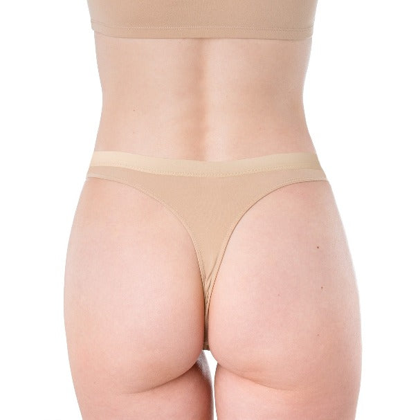 Invisible Low Rise Thong Silky - Evelily Tantsutarbed / Danceshop