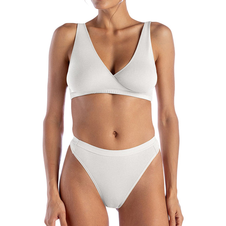 MODAL ESSENCE HIGH WAIST THONG - Elita Intimates