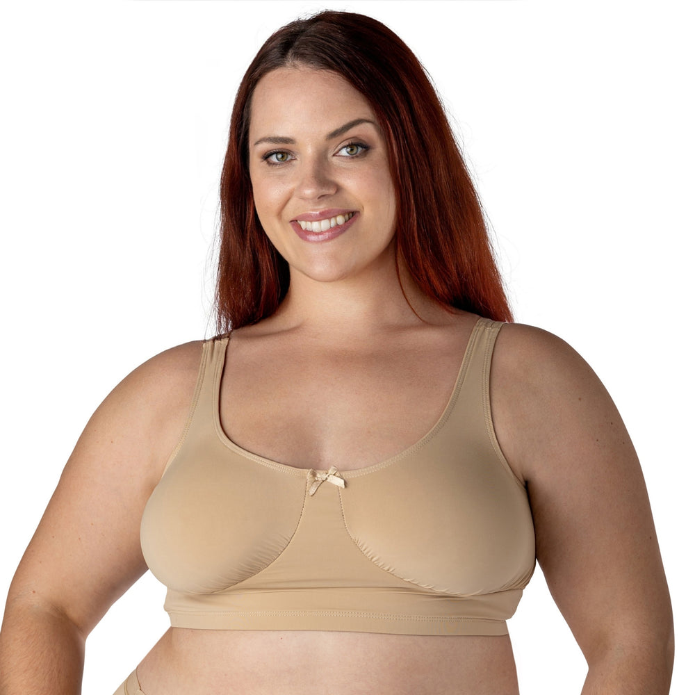 Elita Womens Women's Bamboo Crossover Bra : : Clothing, Shoes &  Accessories