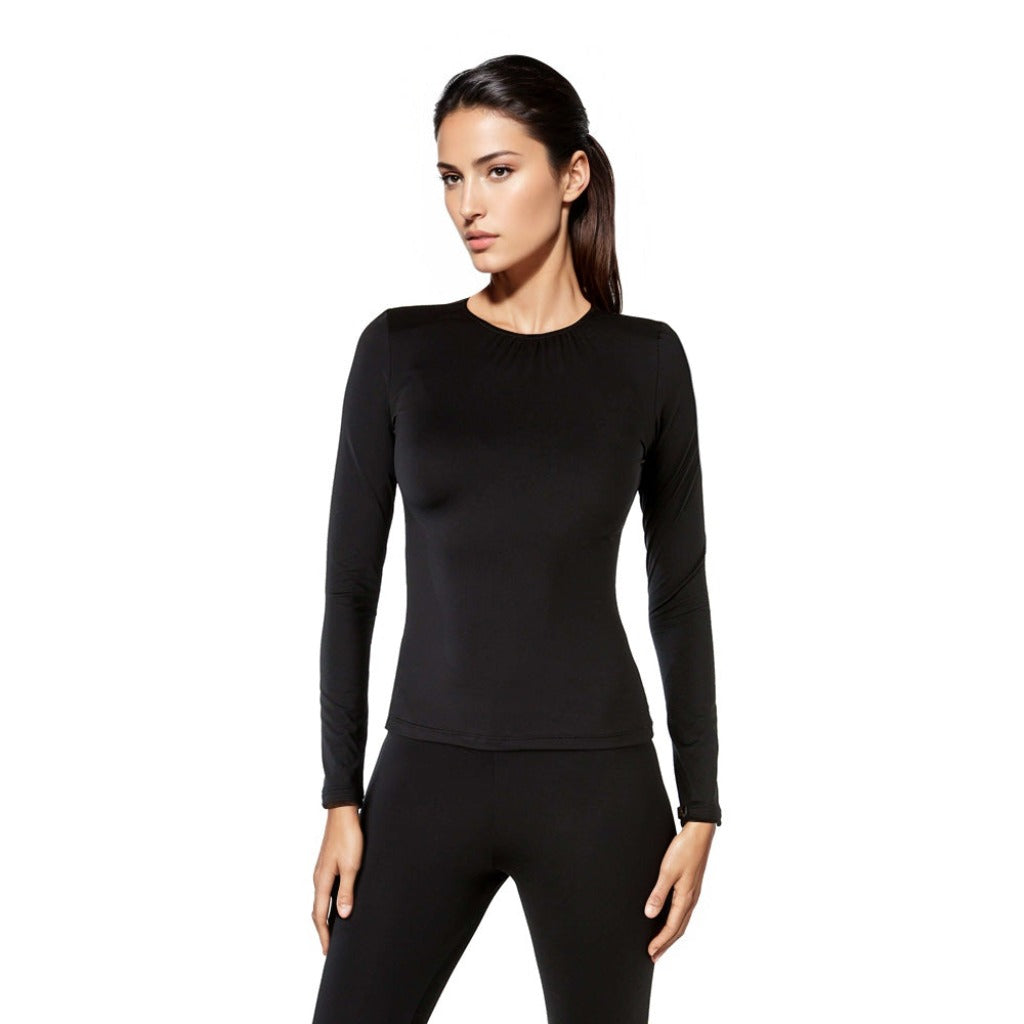 Buy Avalanche Women's Breathable Fitted Long Sleeve Lounge Active Base  Layer Top Online at desertcartINDIA