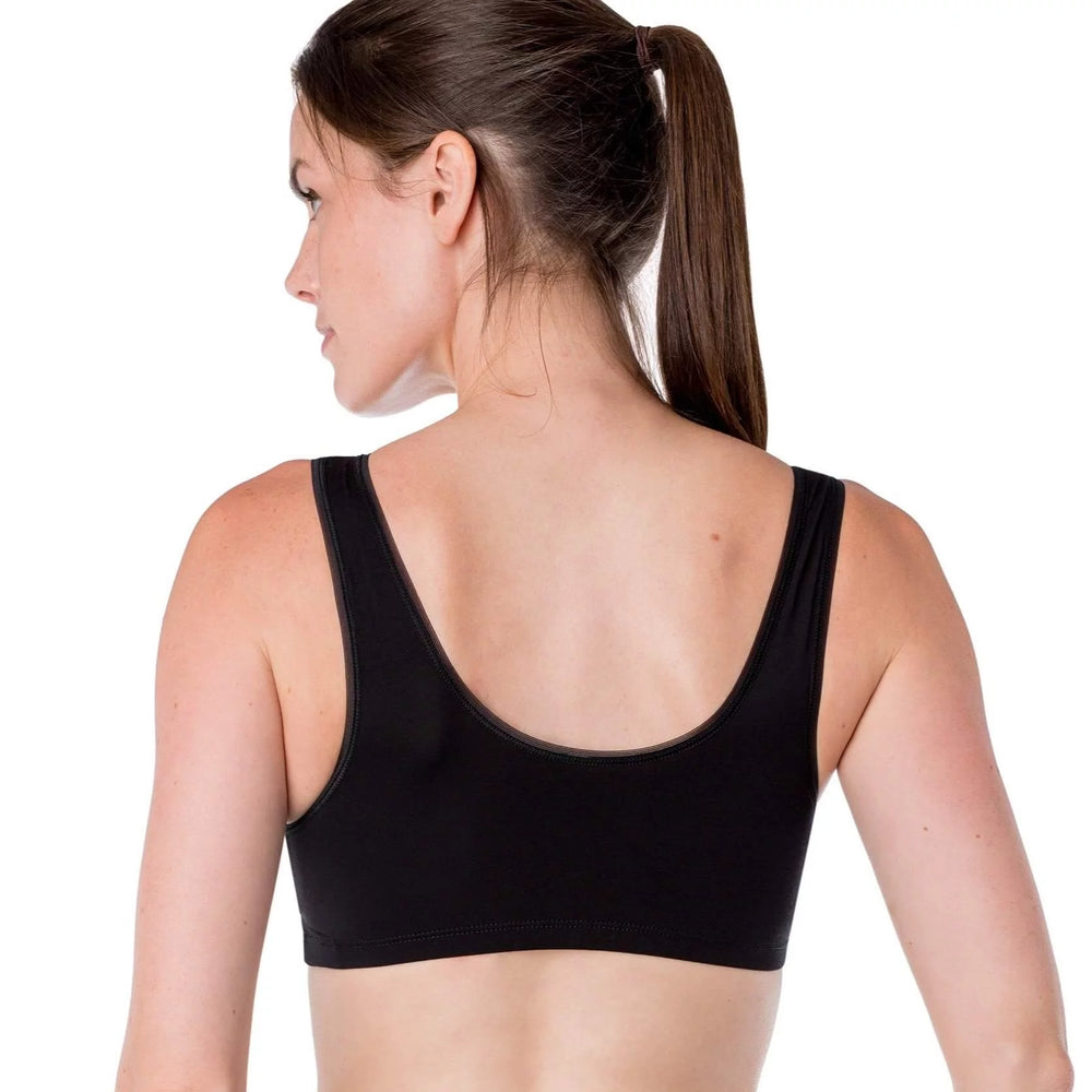 Elita Womens Women's Bamboo Crossover Bra : : Clothing, Shoes &  Accessories