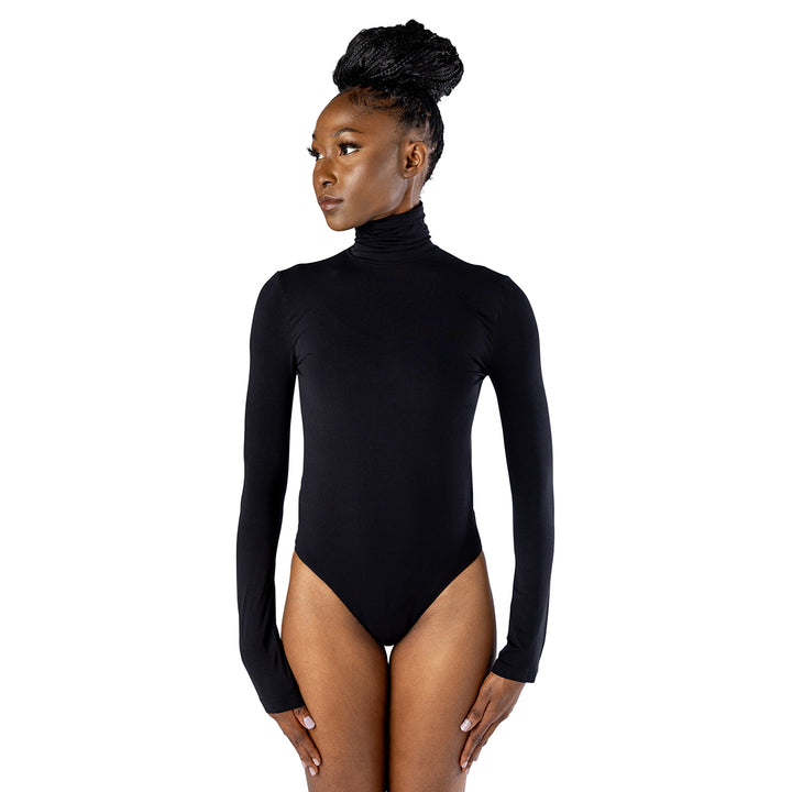Woman's Seamless Turtleneck Bodysuit - Elita Intimates