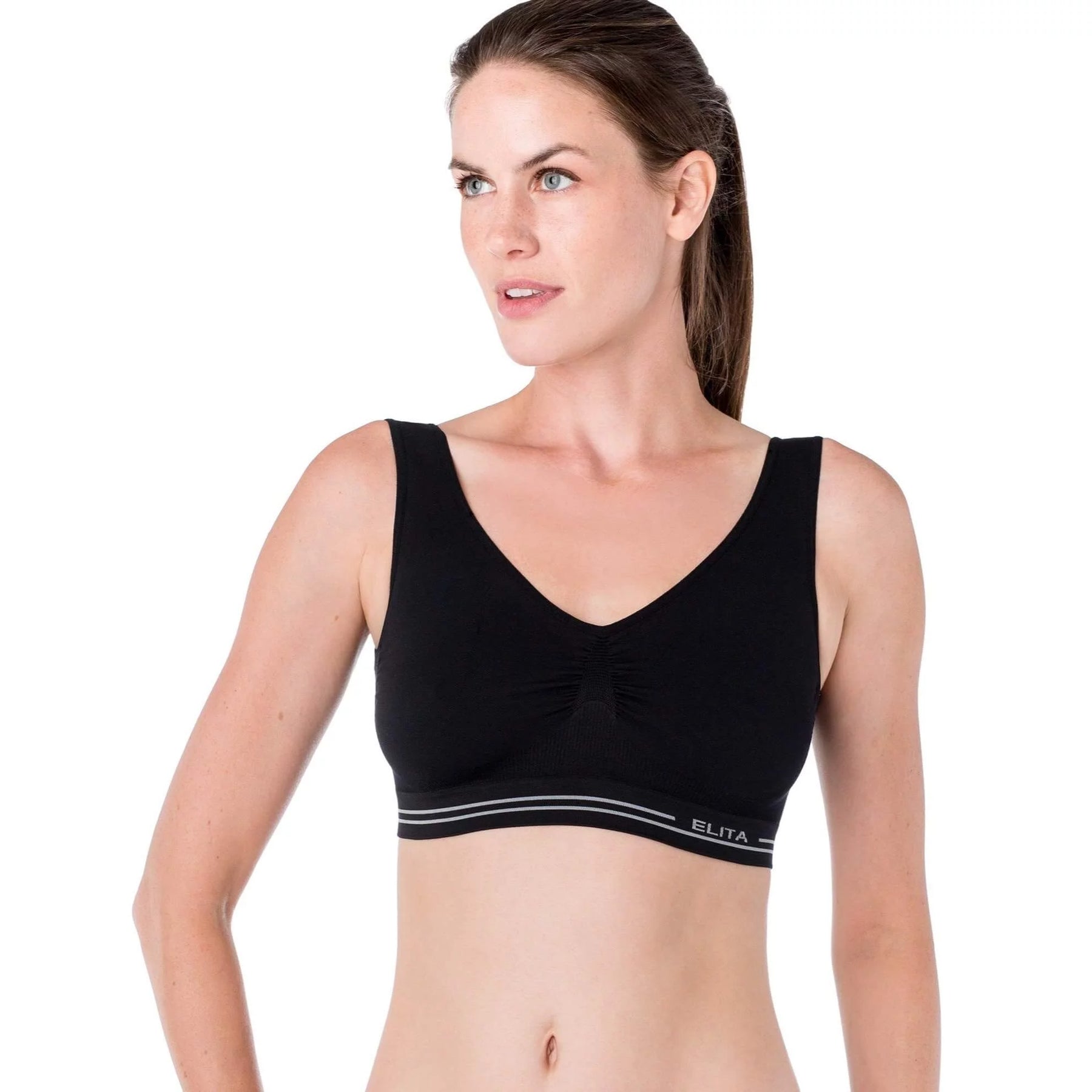 Elita Women's Rayon made from Bamboo Crossover Bra 38 