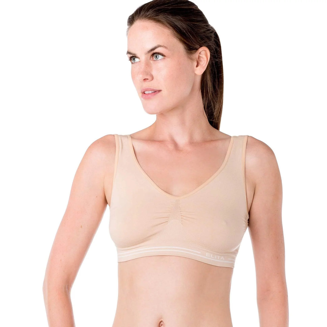 Woman's Seamless Molded Cup Bralette - Elita Intimates